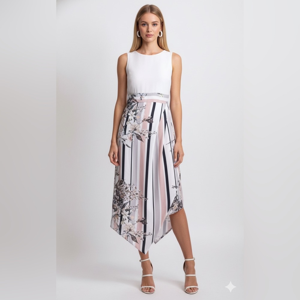 CLOSET Dress with Tie